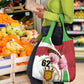 Burundi Independence Day Grocery Bag Coat Of Arms Bujumbura Flower