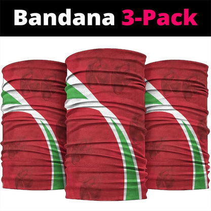 Burundi Independence Day Neck Gaiter Coat Of Arms Bujumbura Flower - African Pride