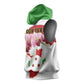 Personalized Burundi Independence Day Sleeveless Hoodie Coat Of Arms Bujumbura Flower - African Pride