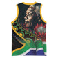 Nelson Mandela Birthday Basketball Jersey Leader of the Nation - African Pride