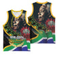 Nelson Mandela Birthday Basketball Jersey Leader of the Nation - African Pride