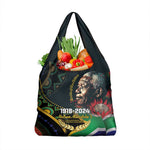 Nelson Mandela Birthday Grocery Bag Leader of the Nation