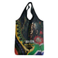Nelson Mandela Birthday Grocery Bag Leader of the Nation