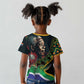 Nelson Mandela Birthday Kid T shirt Leader of the Nation