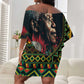 Nelson Mandela Birthday Off Shoulder Short Dress Leader of the Nation