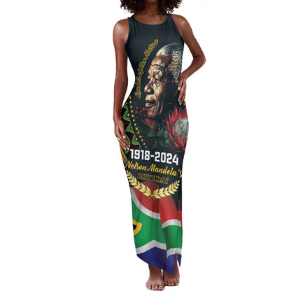 Nelson Mandela Birthday Tank Maxi Dress Leader of the Nation