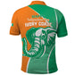 Ivory Coast Independence Day Polo Shirt Cote d Ivoire Elephant