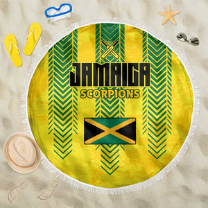 Jamaica Cricket Scorpions Beach Blanket Go Champions
