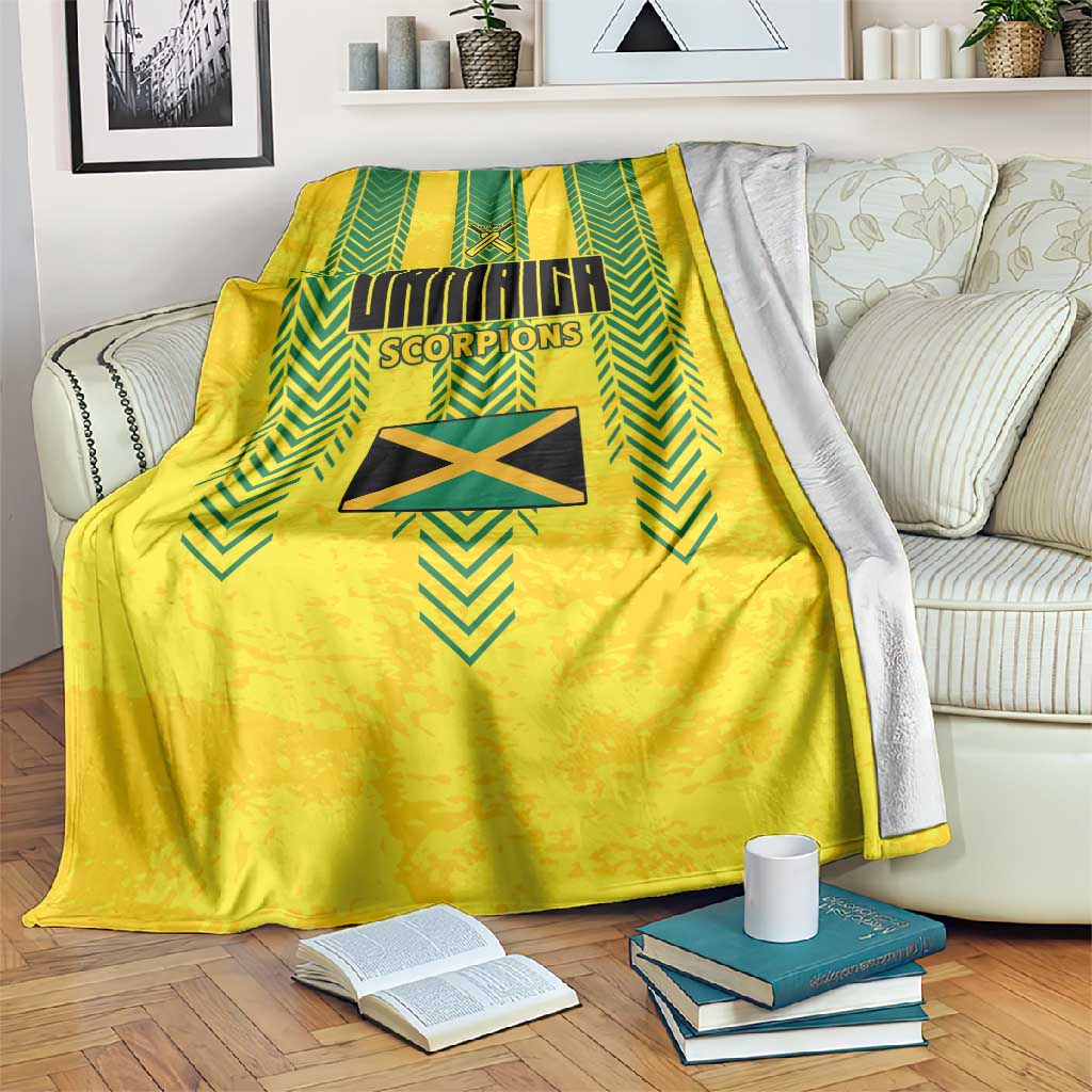 Jamaica Cricket Scorpions Blanket Go Champions