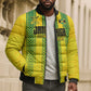 Custom Jamaica Cricket Scorpions Bomber Puffer Jacket Go Champions
