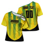 Custom Jamaica Cricket Scorpions Cross Shoulder Shirt Go Champions