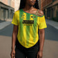 Custom Jamaica Cricket Scorpions Cross Shoulder Shirt Go Champions