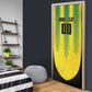 Custom Jamaica Cricket Scorpions Door Cover Go Champions