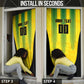 Custom Jamaica Cricket Scorpions Door Cover Go Champions