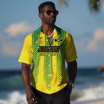 Custom Jamaica Cricket Scorpions Hawaiian Shirt Go Champions