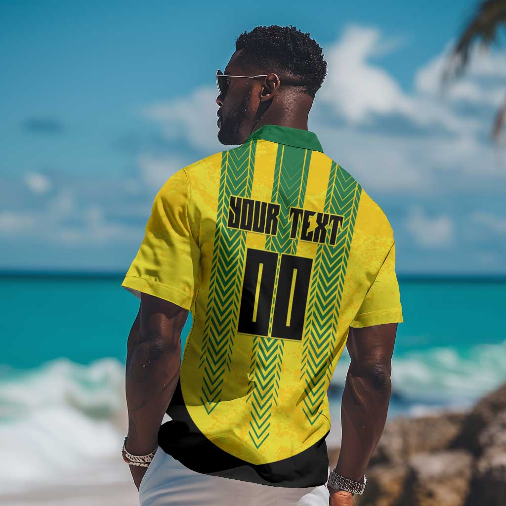 Custom Jamaica Cricket Scorpions Hawaiian Shirt Go Champions