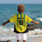 Custom Jamaica Cricket Scorpions Kid Hawaiian Shirt Go Champions