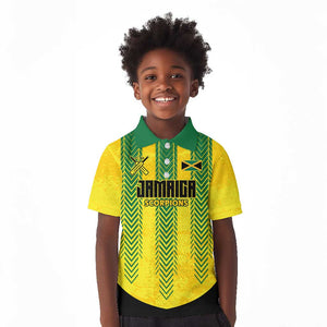 Custom Jamaica Cricket Scorpions Kid Polo Shirt Go Champions