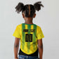 Custom Jamaica Cricket Scorpions Kid T shirt Go Champions