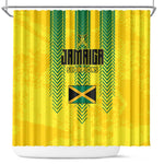Jamaica Cricket Scorpions Shower Curtain Go Champions