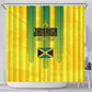 Jamaica Cricket Scorpions Shower Curtain Go Champions