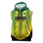 Custom Jamaica Cricket Scorpions Sleeveless Hoodie Go Champions