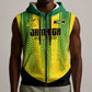 Custom Jamaica Cricket Scorpions Sleeveless Zip Hoodie Go Champions
