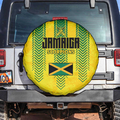 Jamaica Cricket Scorpions Spare Tire Cover Go Champions