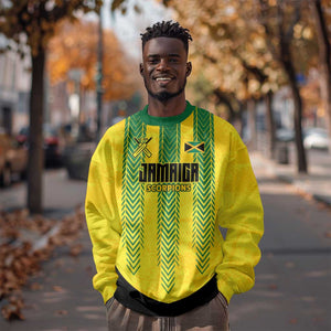 Custom Jamaica Cricket Scorpions Sweatshirt Go Champions