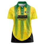 Custom Jamaica Cricket Scorpions Women Polo Shirt Go Champions