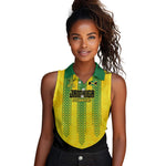 Custom Jamaica Cricket Scorpions Women Sleeveless Polo Shirt Go Champions