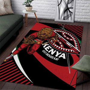Kenya Rugby Area Rug Simbas Elevate Your Game