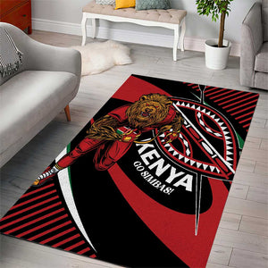 Kenya Rugby Area Rug Simbas Elevate Your Game