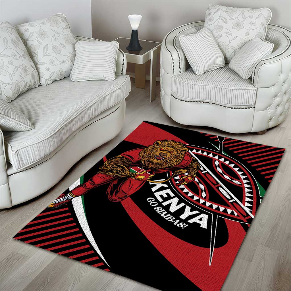 Kenya Rugby Area Rug Simbas Elevate Your Game