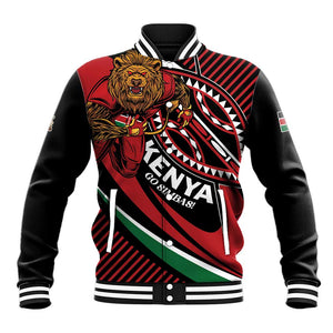 Custom Kenya Rugby Baseball Jacket Simbas Elevate Your Game