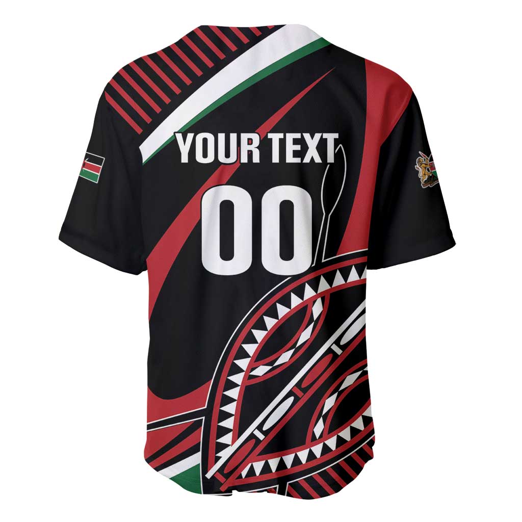Custom Kenya Rugby Baseball Jersey Simbas Elevate Your Game
