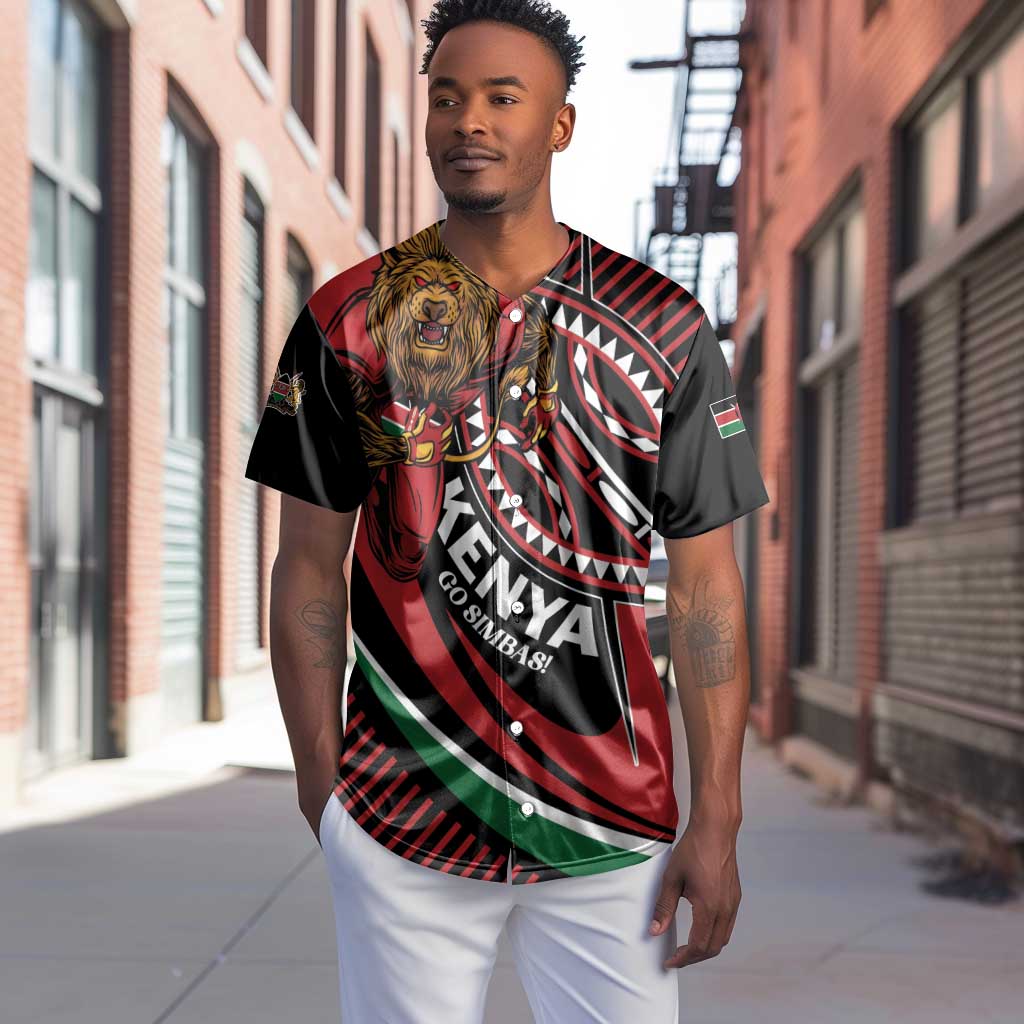 Custom Kenya Rugby Baseball Jersey Simbas Elevate Your Game