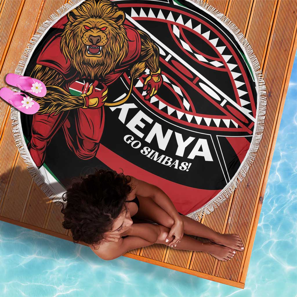 Kenya Rugby Beach Blanket Simbas Elevate Your Game