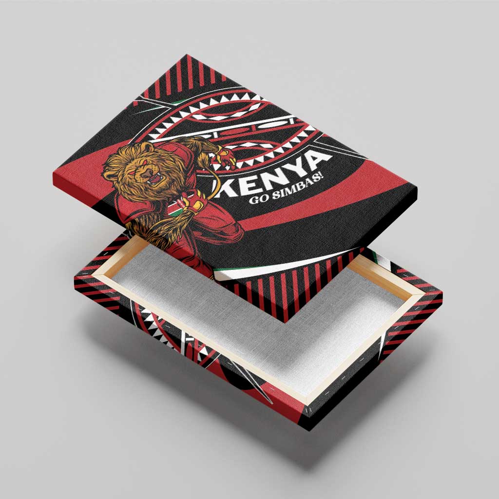 Kenya Rugby Canvas Wall Art Simbas Elevate Your Game