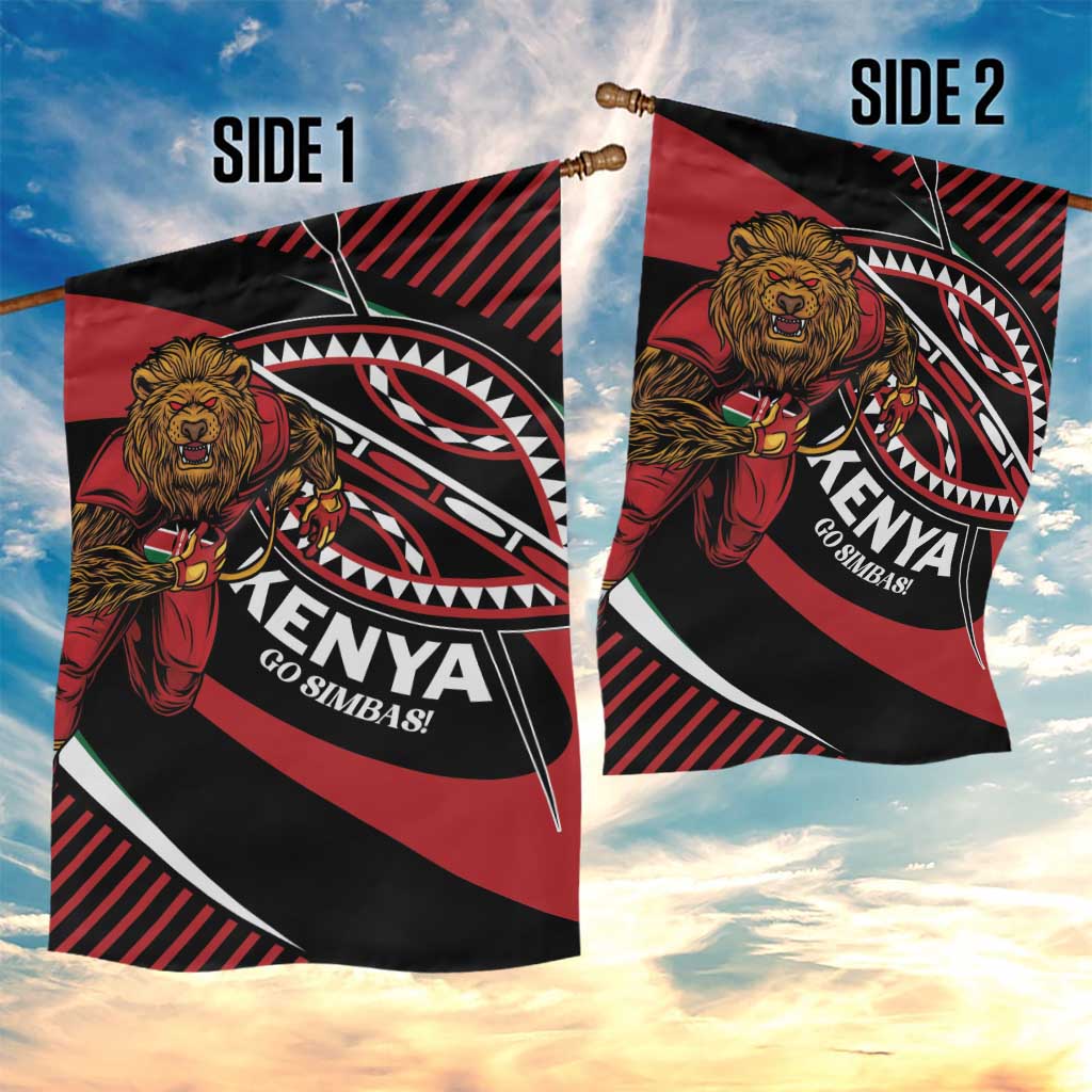 Kenya Rugby Garden Flag Simbas Elevate Your Game