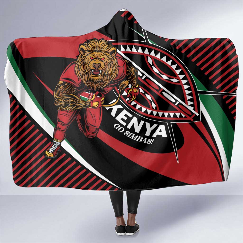 Kenya Rugby Hooded Blanket Simbas Elevate Your Game