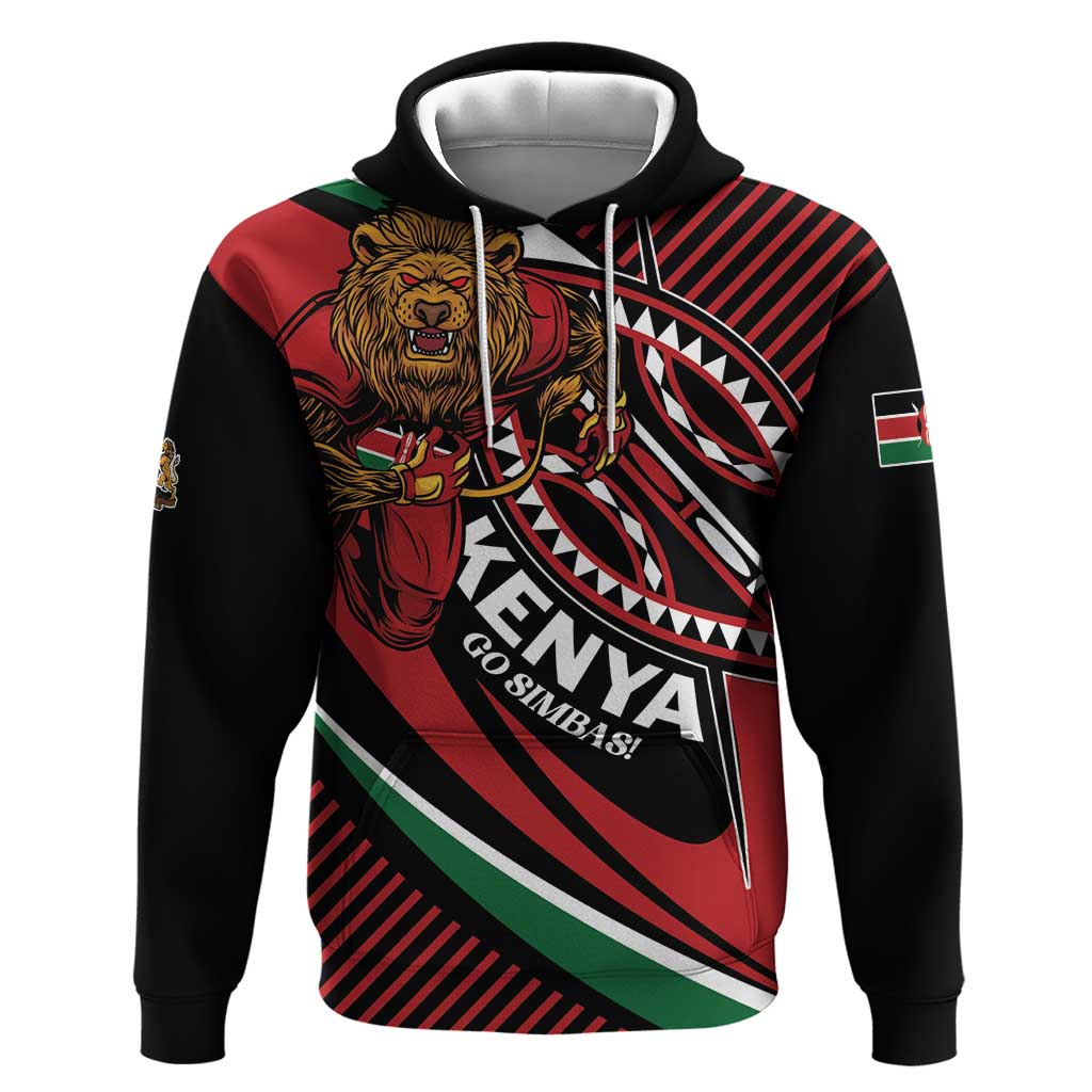 Custom Kenya Rugby Hoodie Simbas Elevate Your Game