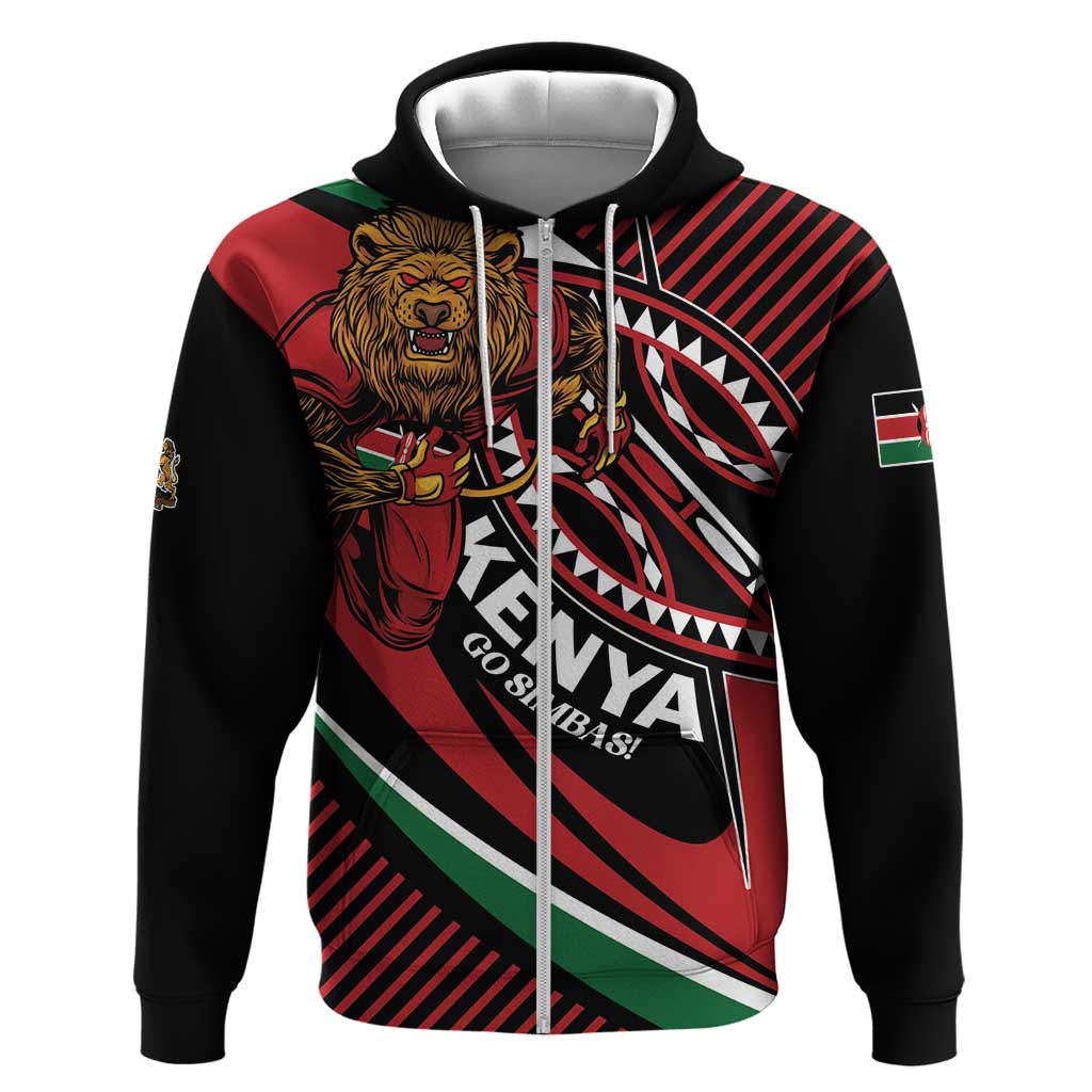 Custom Kenya Rugby Hoodie Simbas Elevate Your Game