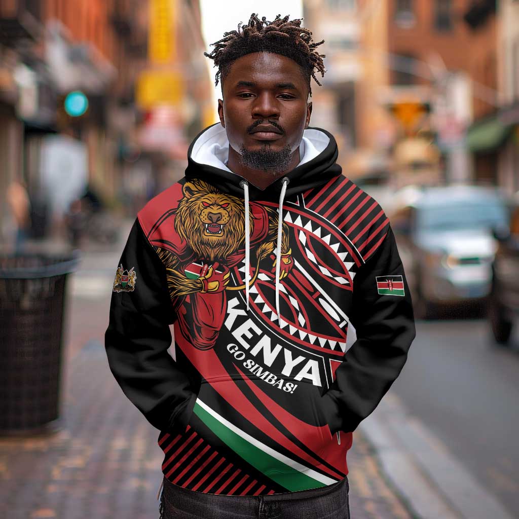 Custom Kenya Rugby Hoodie Simbas Elevate Your Game