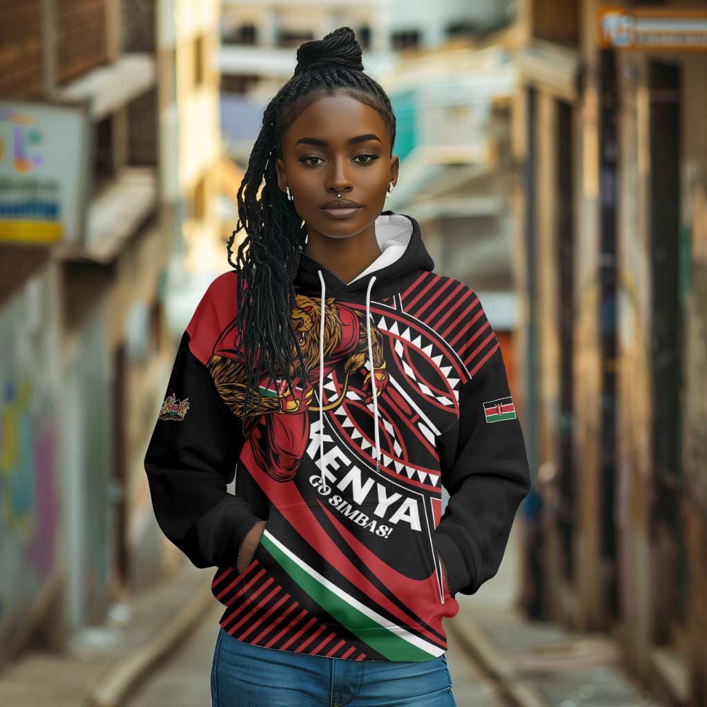 Custom Kenya Rugby Hoodie Simbas Elevate Your Game