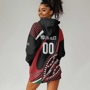 Custom Kenya Rugby Hoodie Dress Simbas Elevate Your Game