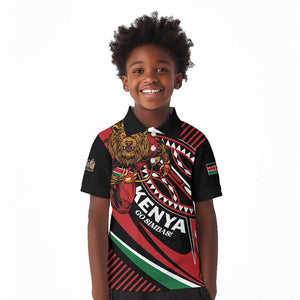 Custom Kenya Rugby Kid Polo Shirt Simbas Elevate Your Game