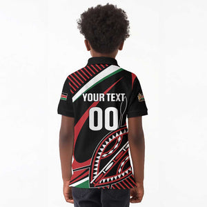 Custom Kenya Rugby Kid Polo Shirt Simbas Elevate Your Game