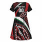 Custom Kenya Rugby Kid Short Sleeve Dress Simbas Elevate Your Game