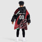 Custom Kenya Rugby Kid Wearable Blanket Hoodie Simbas Elevate Your Game